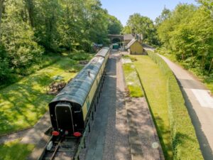 A quirky experience at Coalport Station Holidays