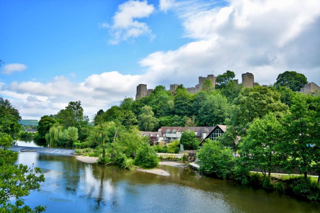 The Market town of ludlow