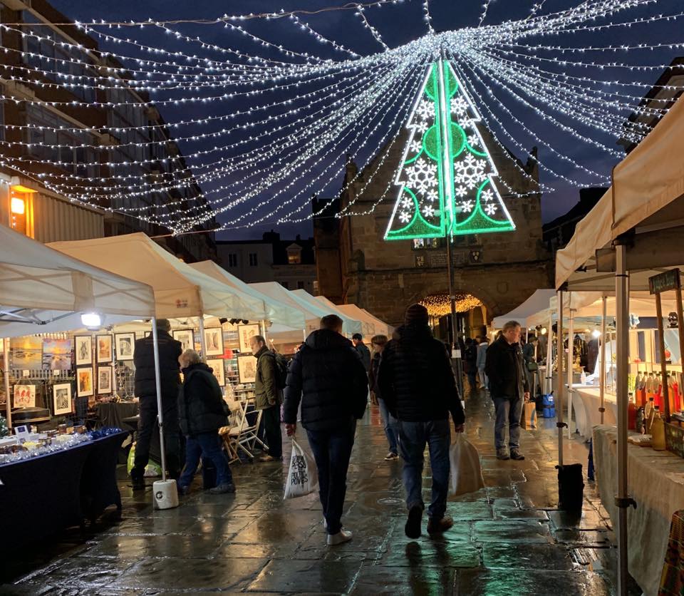 Shropshire's Christmas Markets - December in the Sqaure