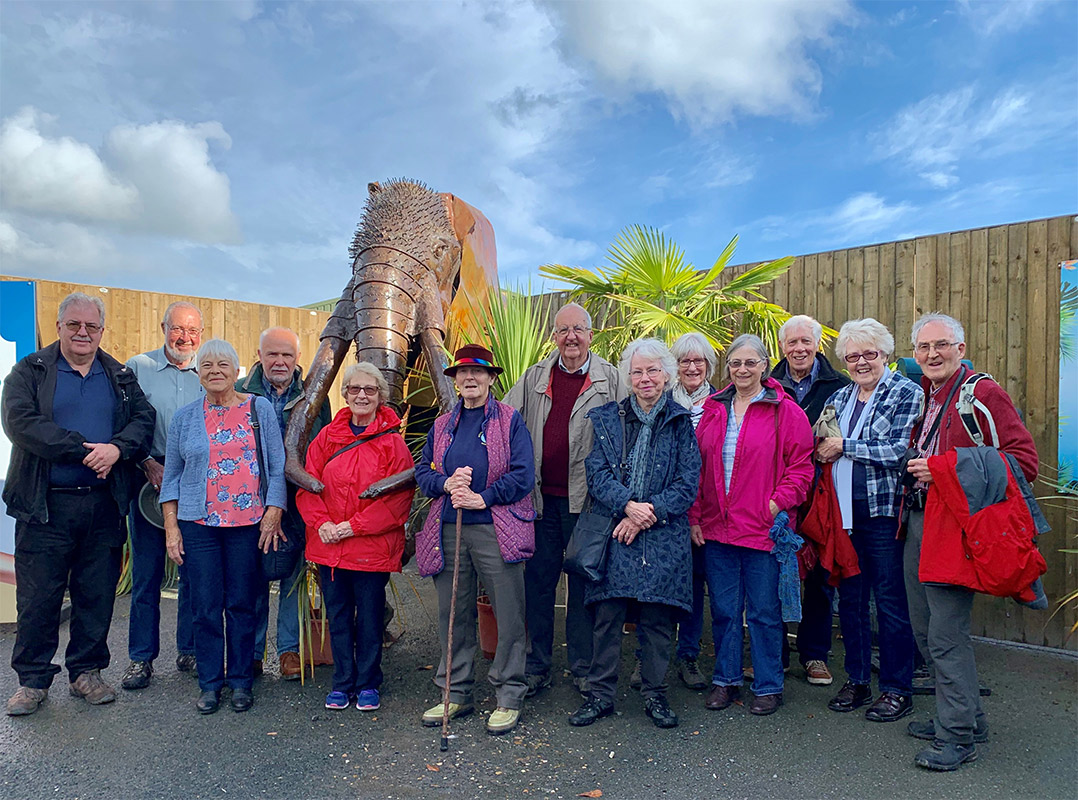 Group Tour standing together | Visit Shropshire